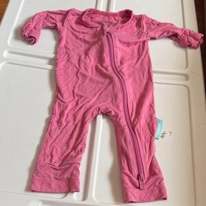 Pure comfy mauve preemie onesie